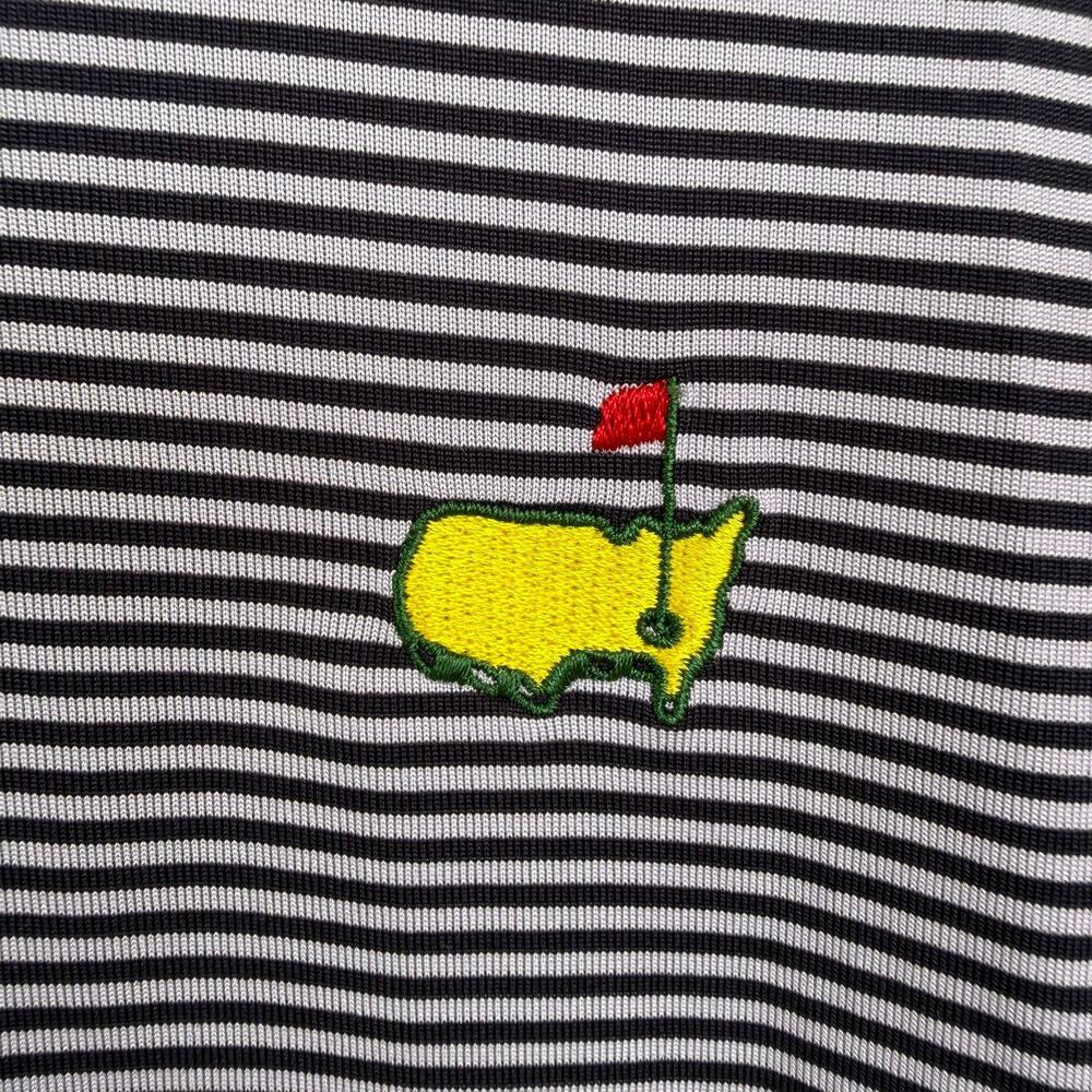 Masters Tech Purple Striped Performance Polo Mens… - image 3